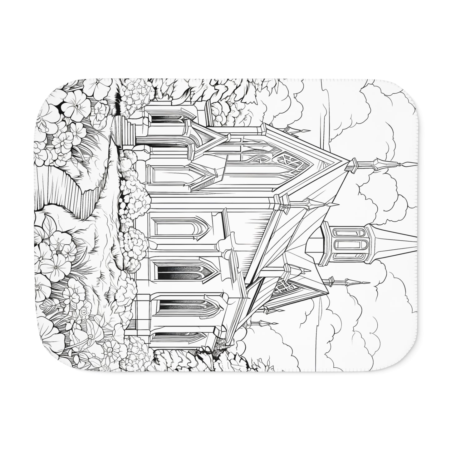 Blanket Coloring Kit with 10 Fabric Markers - Church