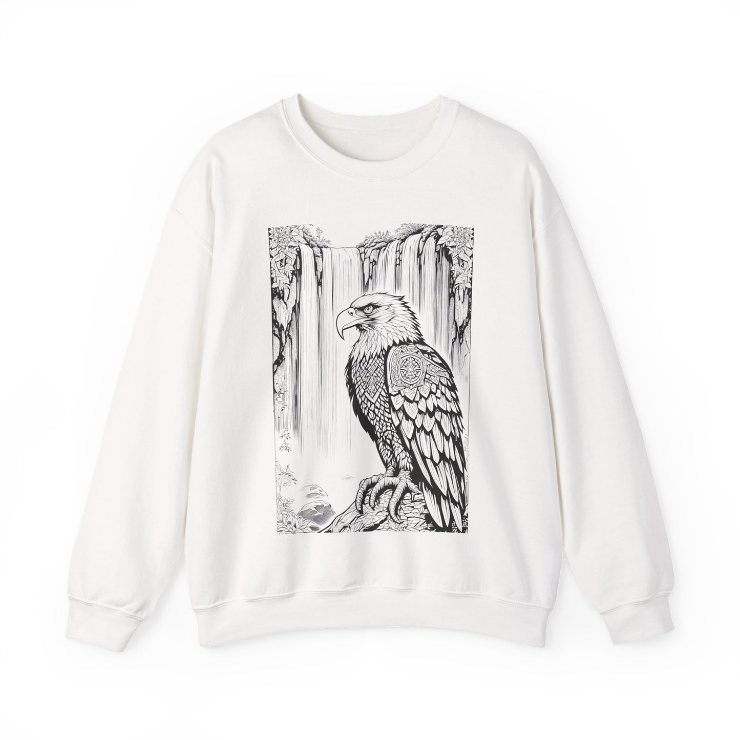 Adult Sweatshirt Coloring Kit with 10 Fabric Markers - Eagle
