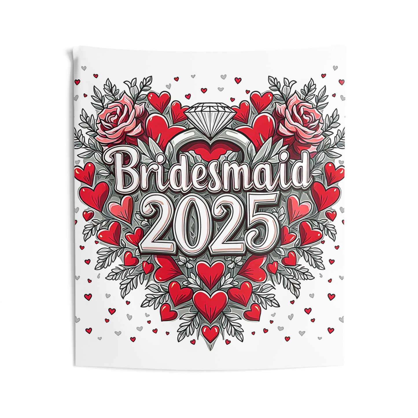 Indoor Wall Tapestries Colorful Graphic Design - Bridesmaid