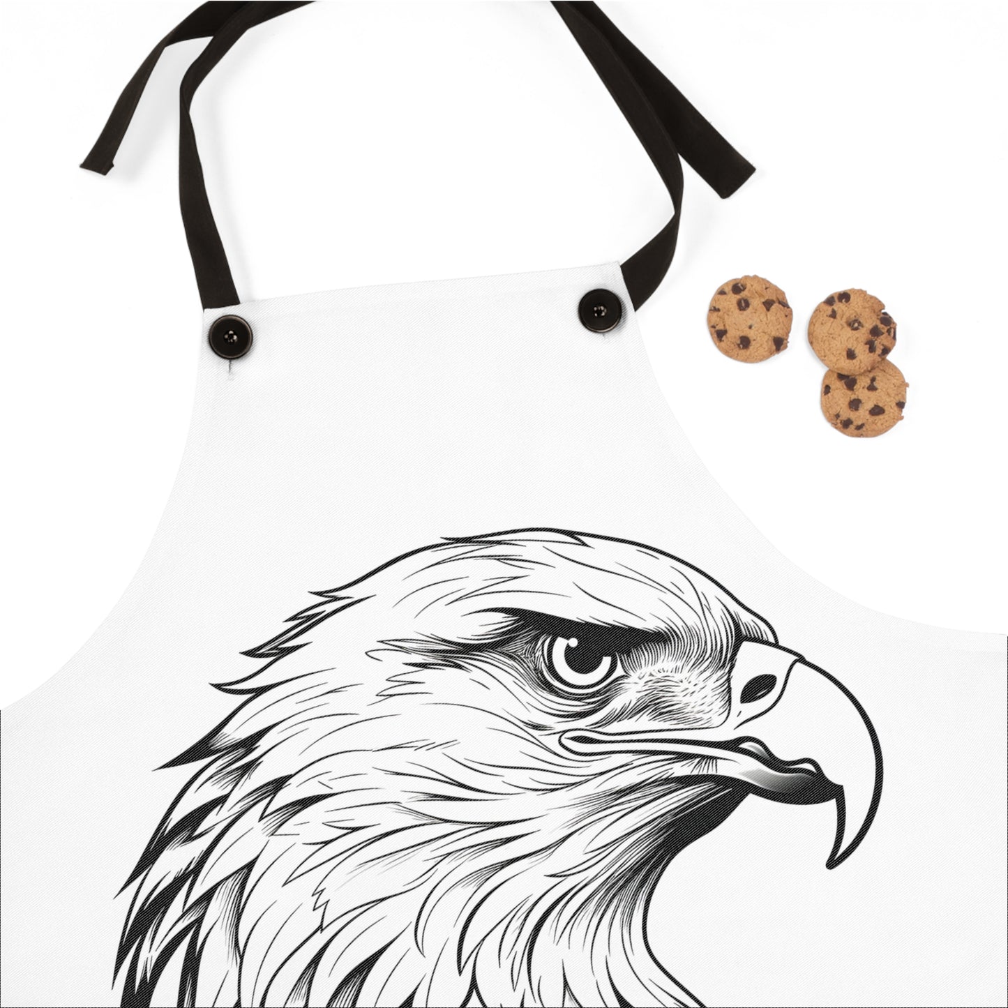 Apron Coloring Kit with 10 Fabric Markers - Eagle