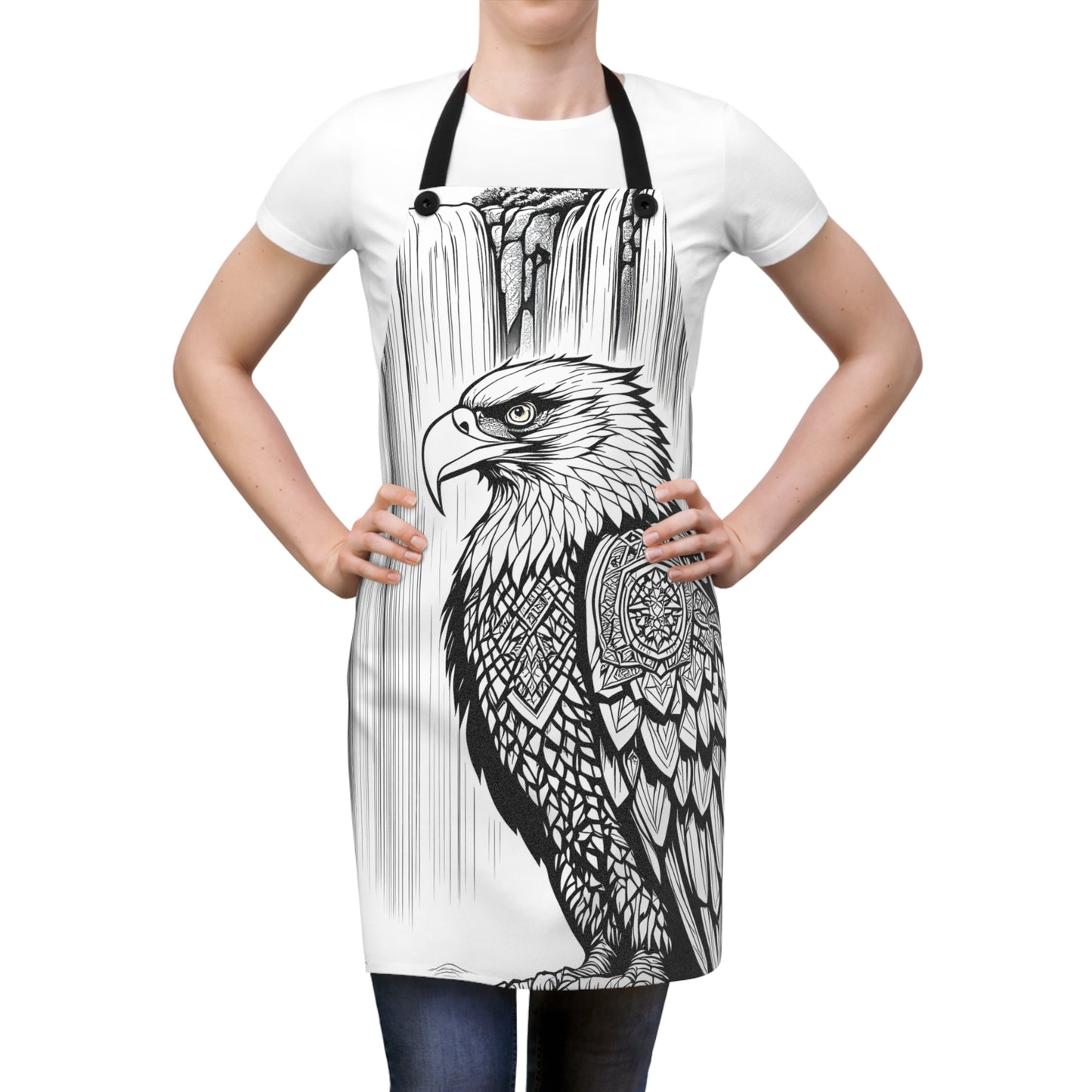 Apron Coloring Kit with 10 Fabric Markers - Eagle