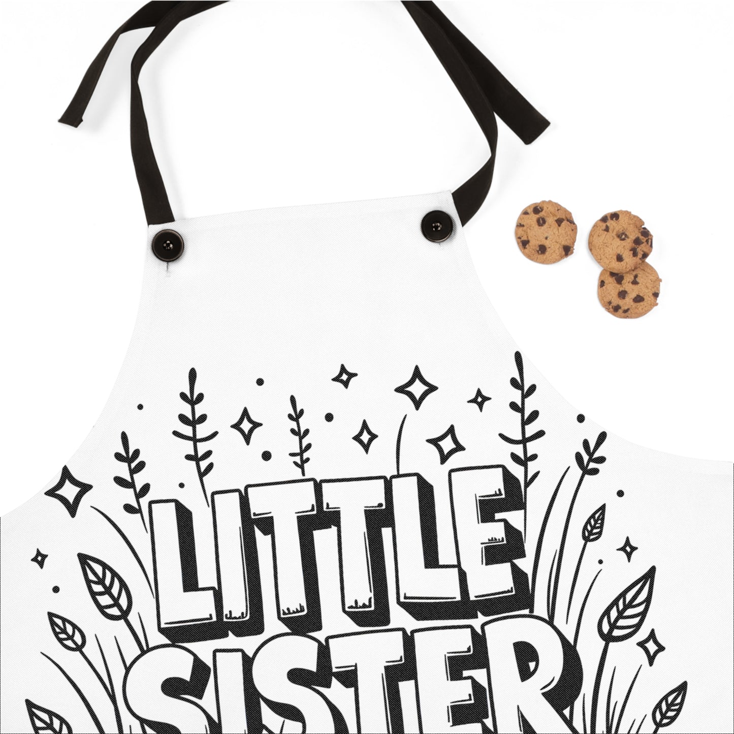 Apron Coloring Kit with 10 Fabric Markers - Sister