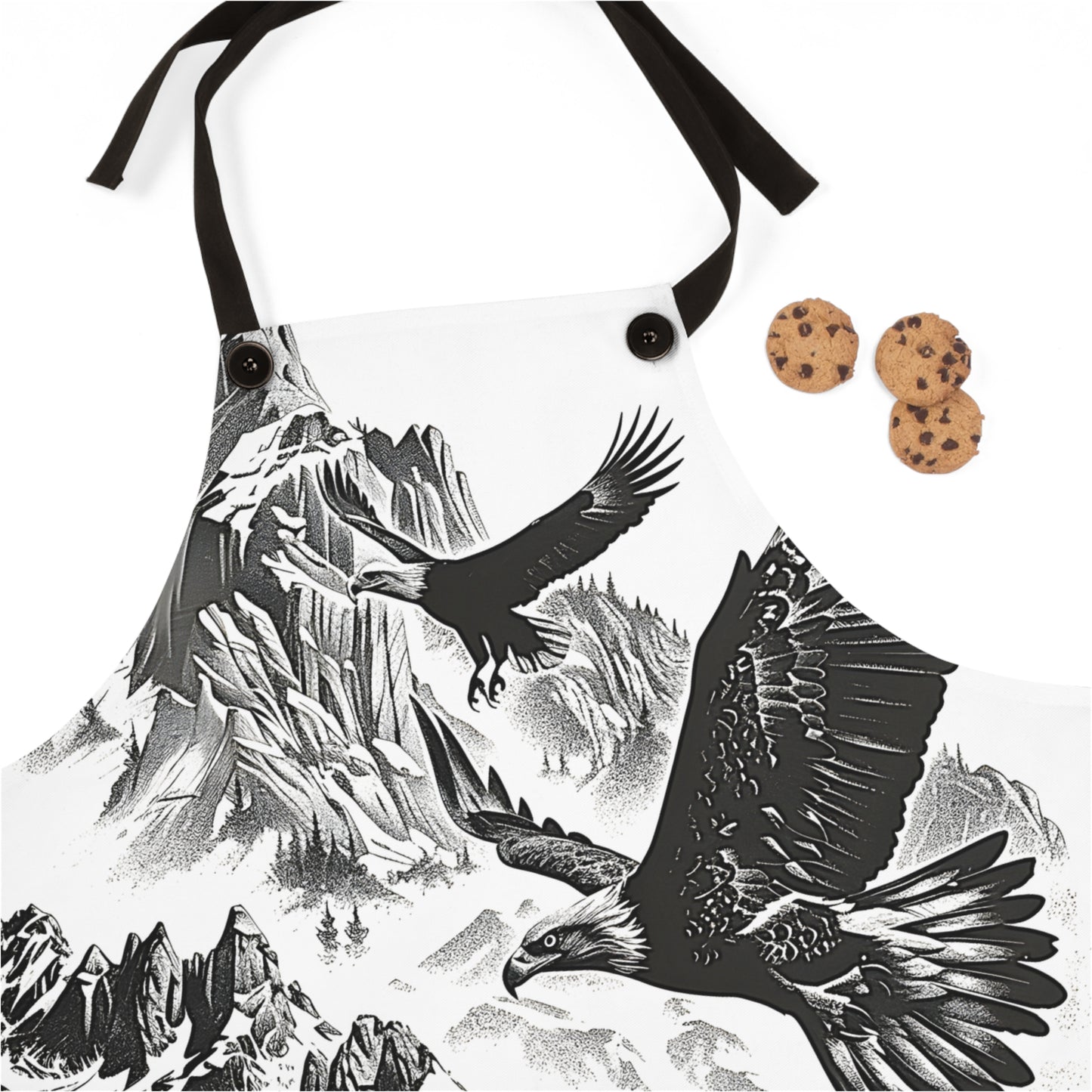 Apron Coloring Kit with 10 Fabric Markers - Eagles