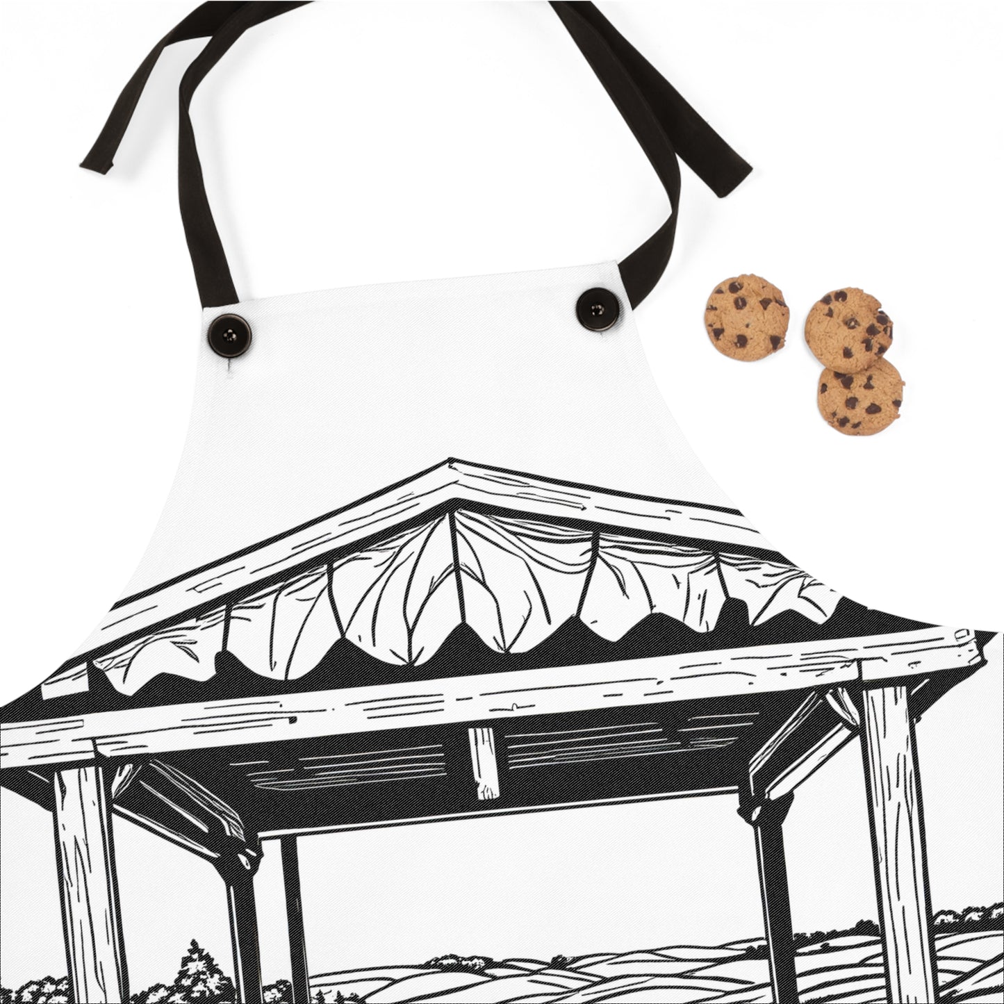 Apron Coloring Kit with 10 Fabric Markers - Gazebo