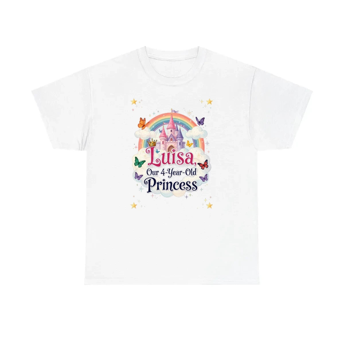 Custom Kids T-Shirt Colorful Design with Fabric Markers