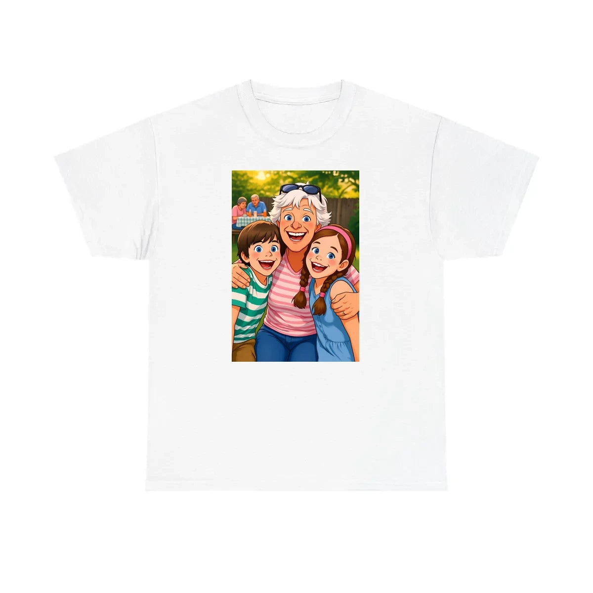 Custom Unisex T-Shirt with Your Design Ghibli-Style