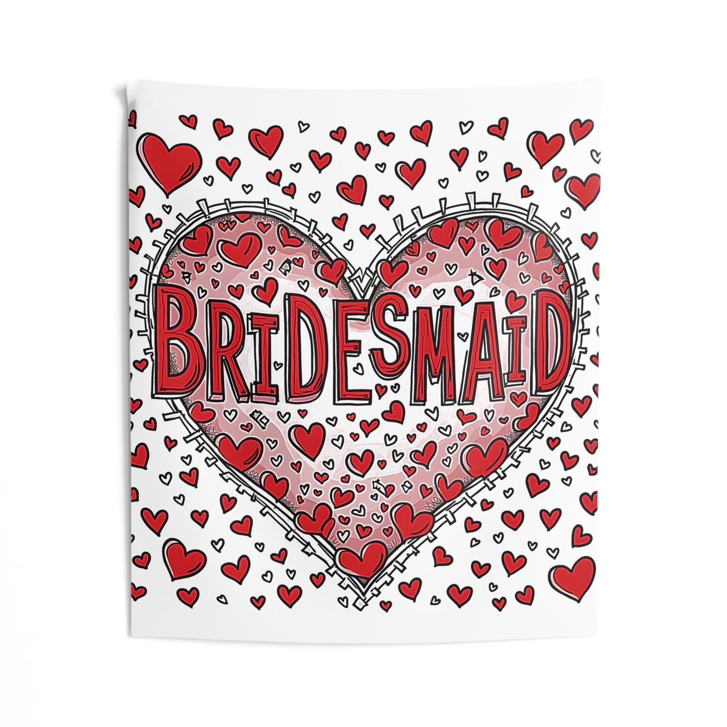 Indoor Wall Tapestries Colorful Graphic Design - Bridesmaid