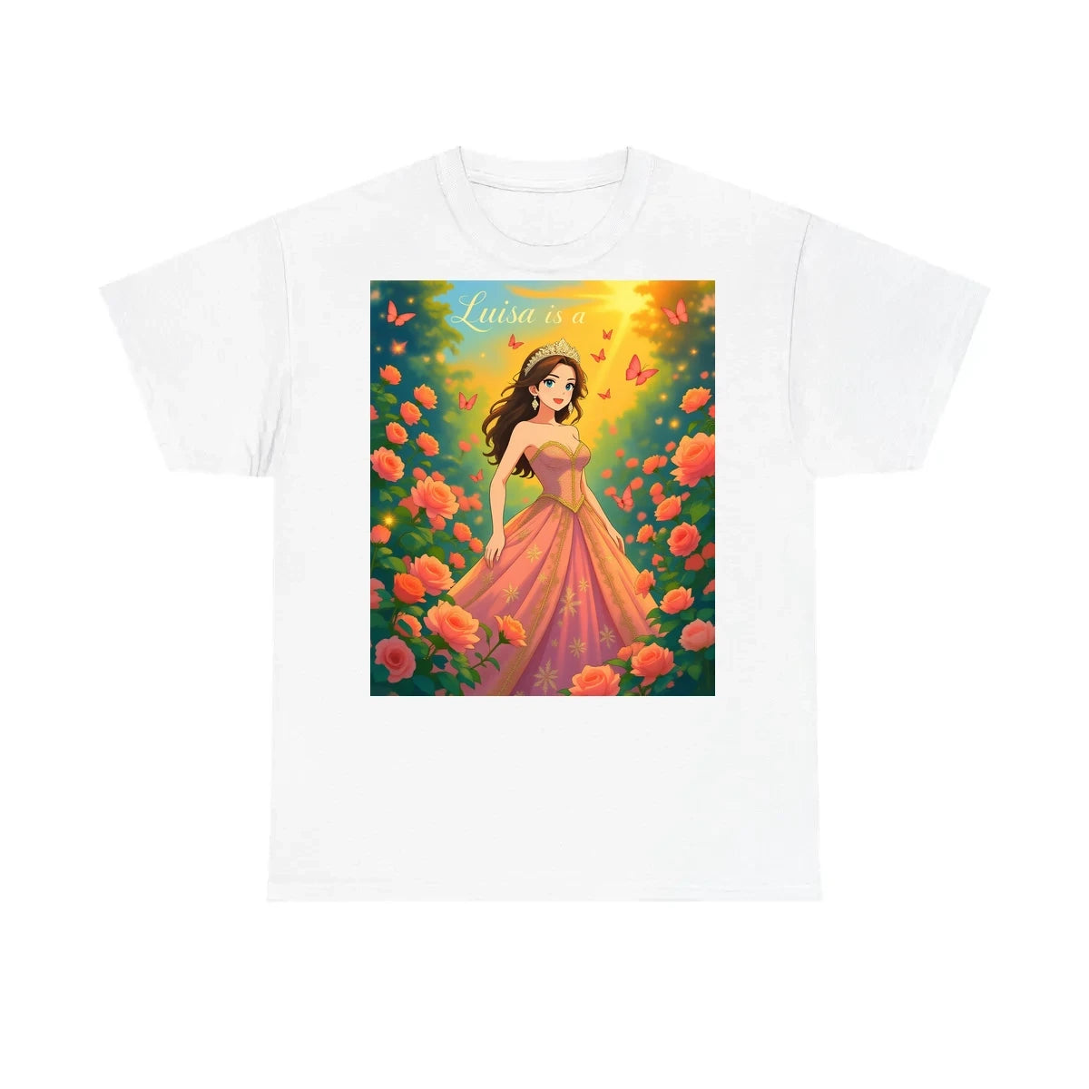 Custom Kids T-Shirt with Your Design Ghibli-Style