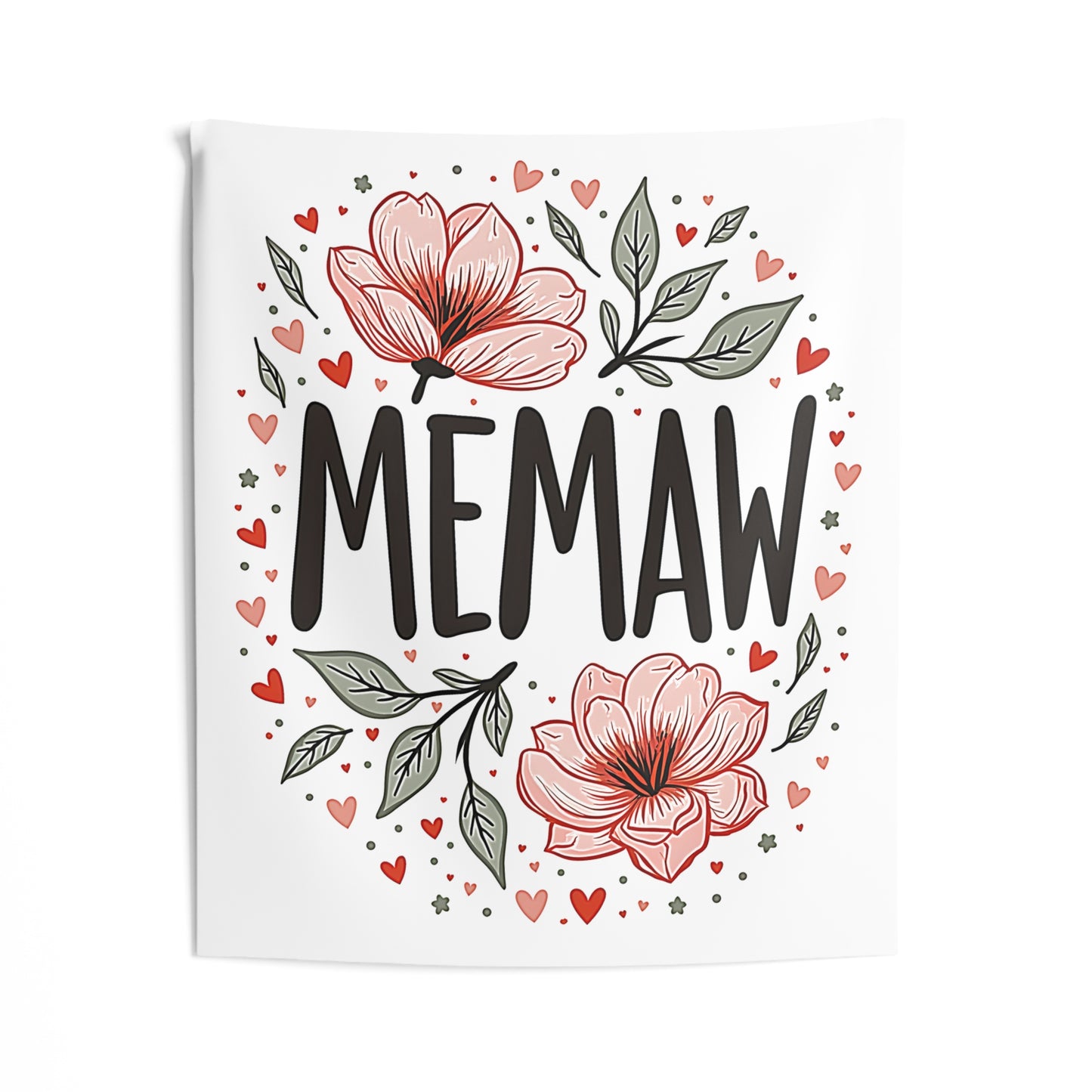 Indoor Wall Tapestries Colorful Graphic Design - Grandma