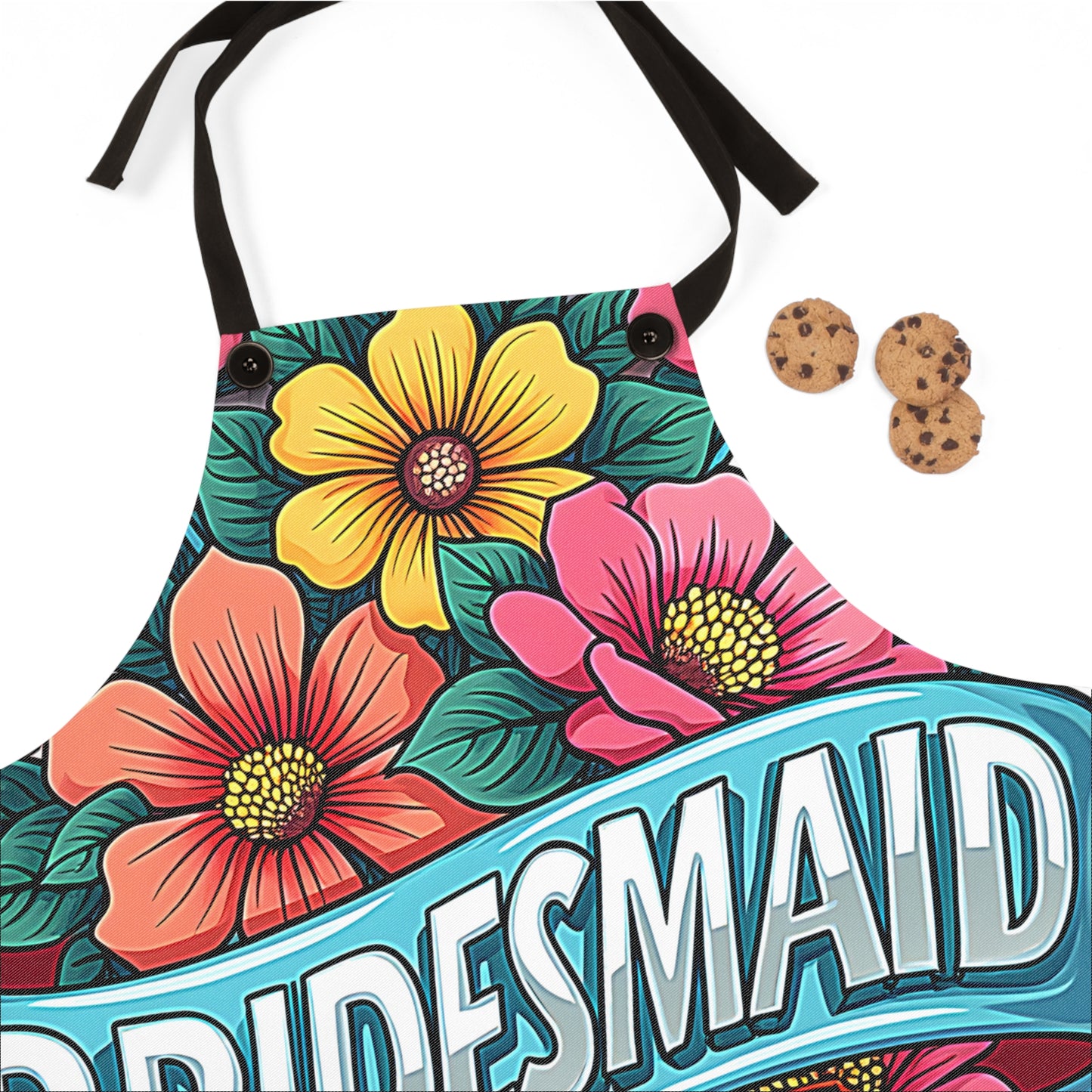 Apron Colorful Graphic Design - Bridesmaid