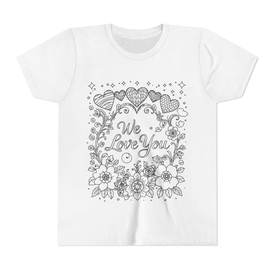 Custom Kids T-Shirt Coloring Kit with 10 Fabric Markers