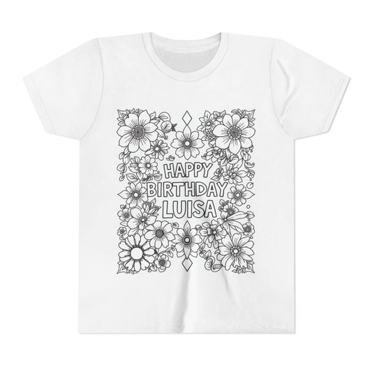 Custom Kids T-Shirt Coloring Kit with 10 Fabric Markers