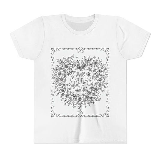 Custom Kids T-Shirt Coloring Kit with 10 Fabric Markers