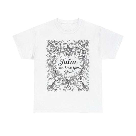 Custom Unisex T-Shirt Coloring Kit with 10 Fabric Markers