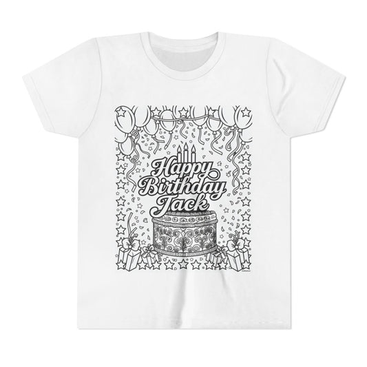 Custom Kids T-Shirt Coloring Kit with 10 Fabric Markers