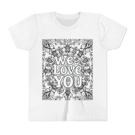 Custom Kids T-Shirt Coloring Kit with 10 Fabric Markers
