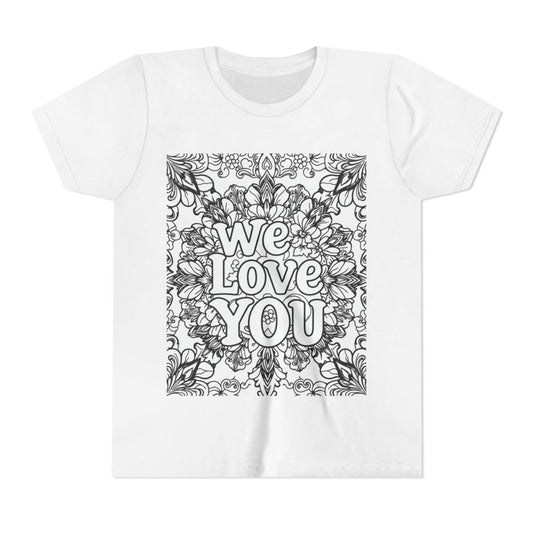 Custom Kids T-Shirt Coloring Kit with 10 Fabric Markers