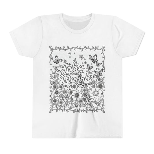 Custom Kids T-Shirt Coloring Kit with 10 Fabric Markers