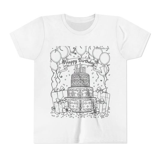 Custom Kids T-Shirt Coloring Kit with 10 Fabric Markers