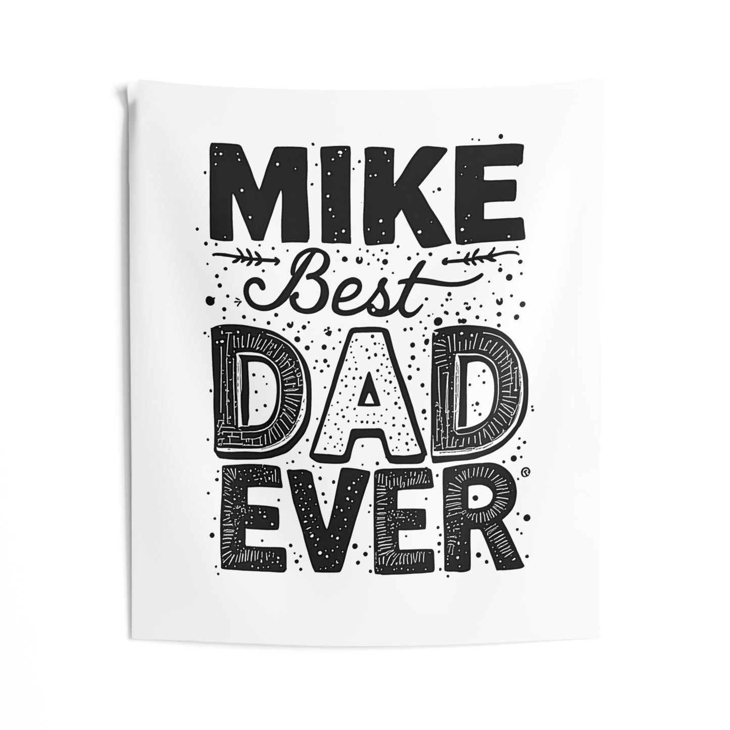 Indoor Wall Tapestries Colorful Graphic Design - Father's Day