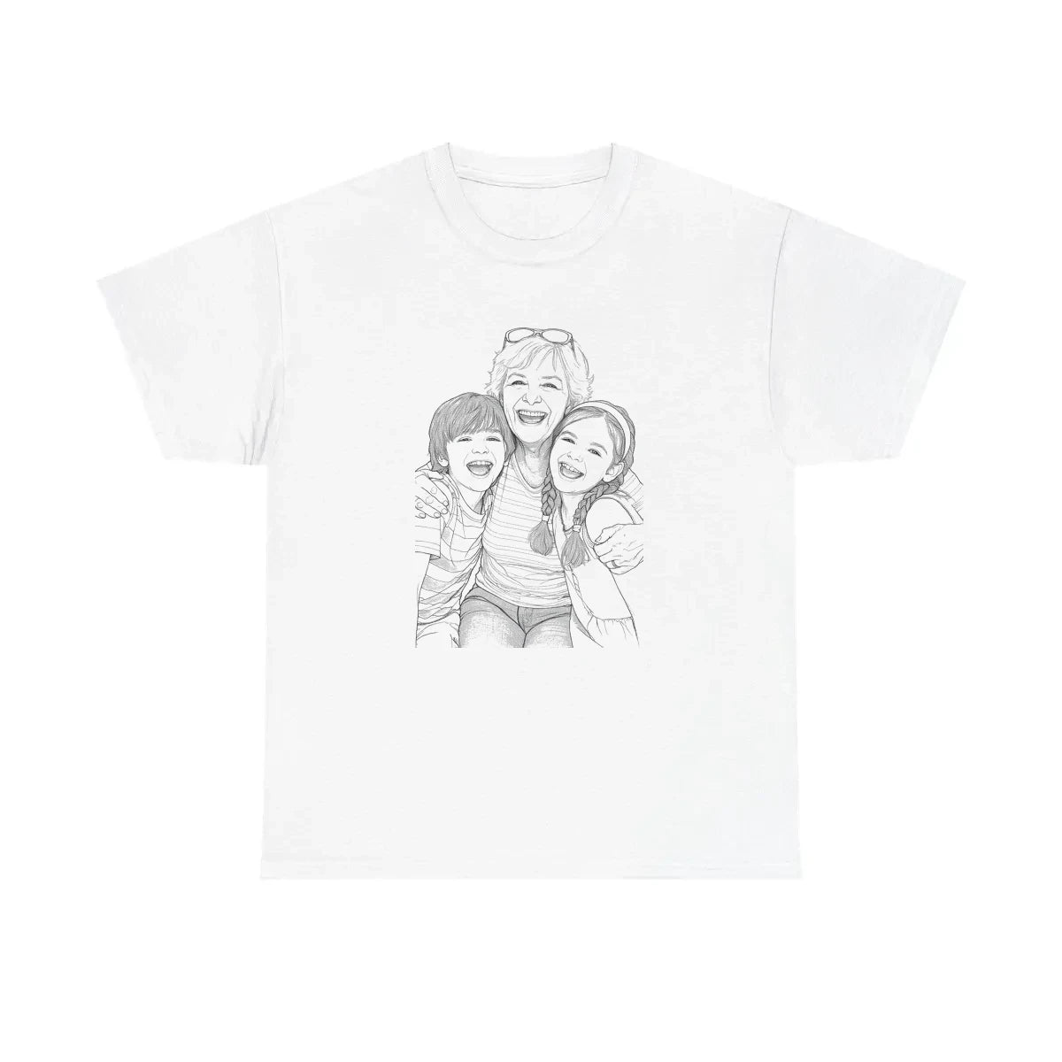 Custom Unisex T-Shirt with Your Design Coloring Page Kit with 10 Fabric Markers