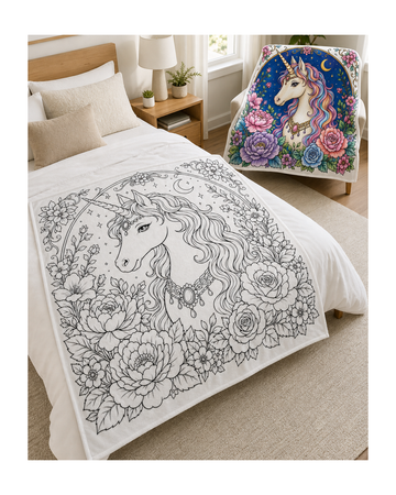 Coloring blanket product photo