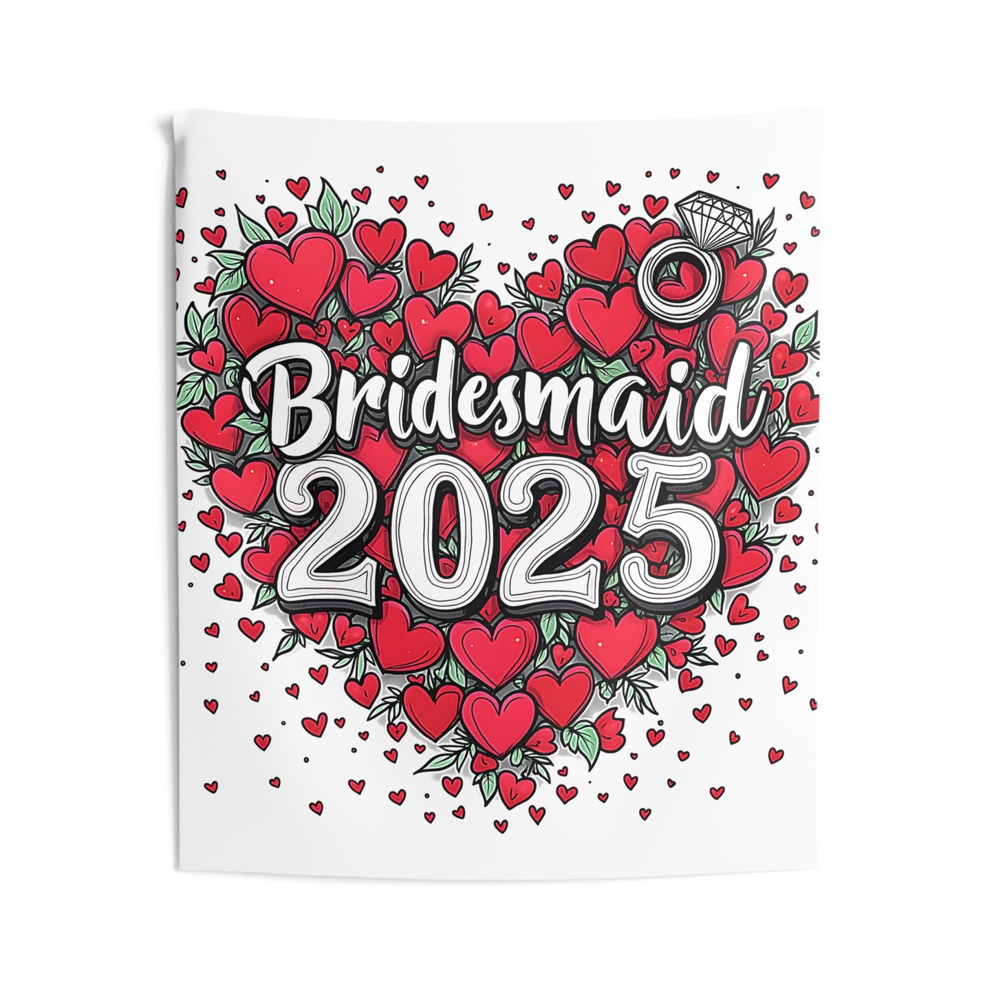 Indoor Wall Tapestries Colorful Graphic Design - Bridesmaid