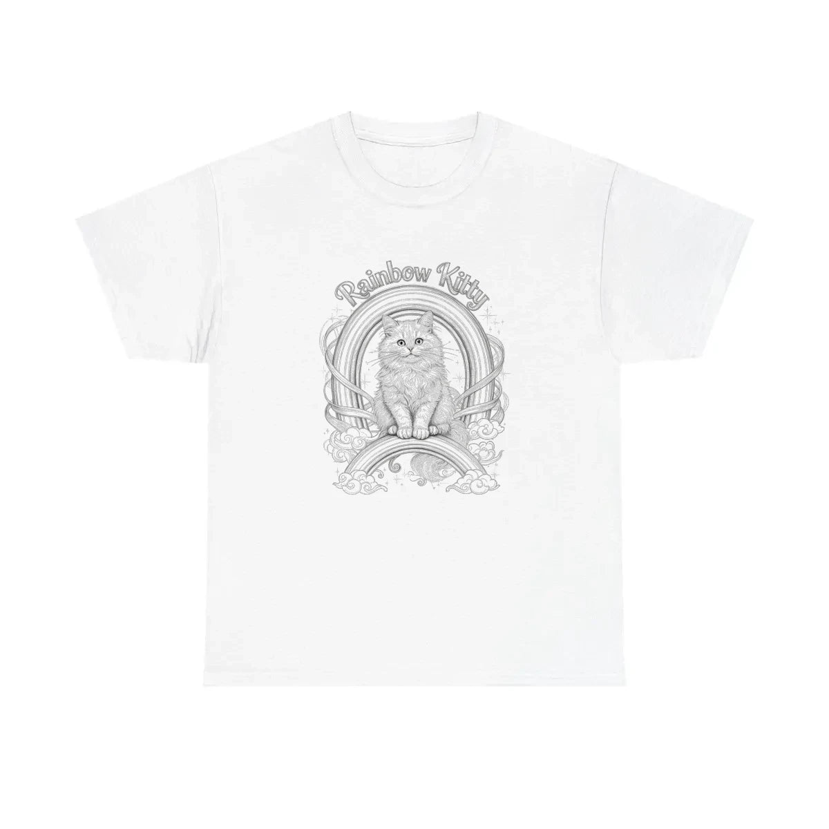 Custom Unisex T-Shirt Colorful Design with Fabric Markers