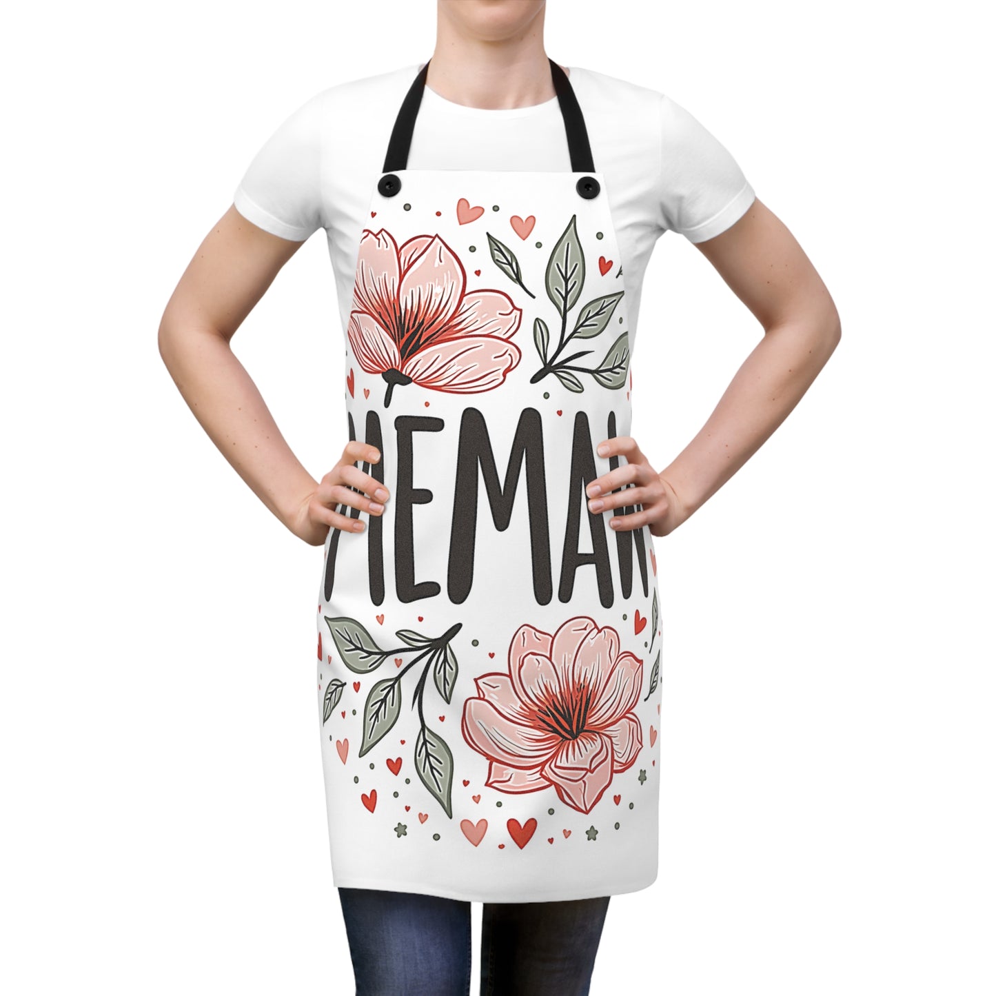 Apron Colorful Graphic Design - Grandma