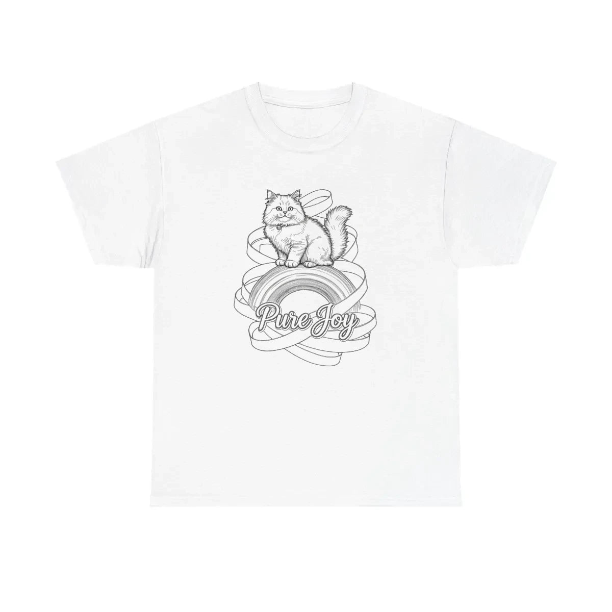 Custom Unisex T-Shirt Colorful Design with Fabric Markers