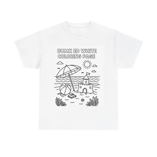 Custom Unisex T-Shirt Coloring Kit with 10 Fabric Markers