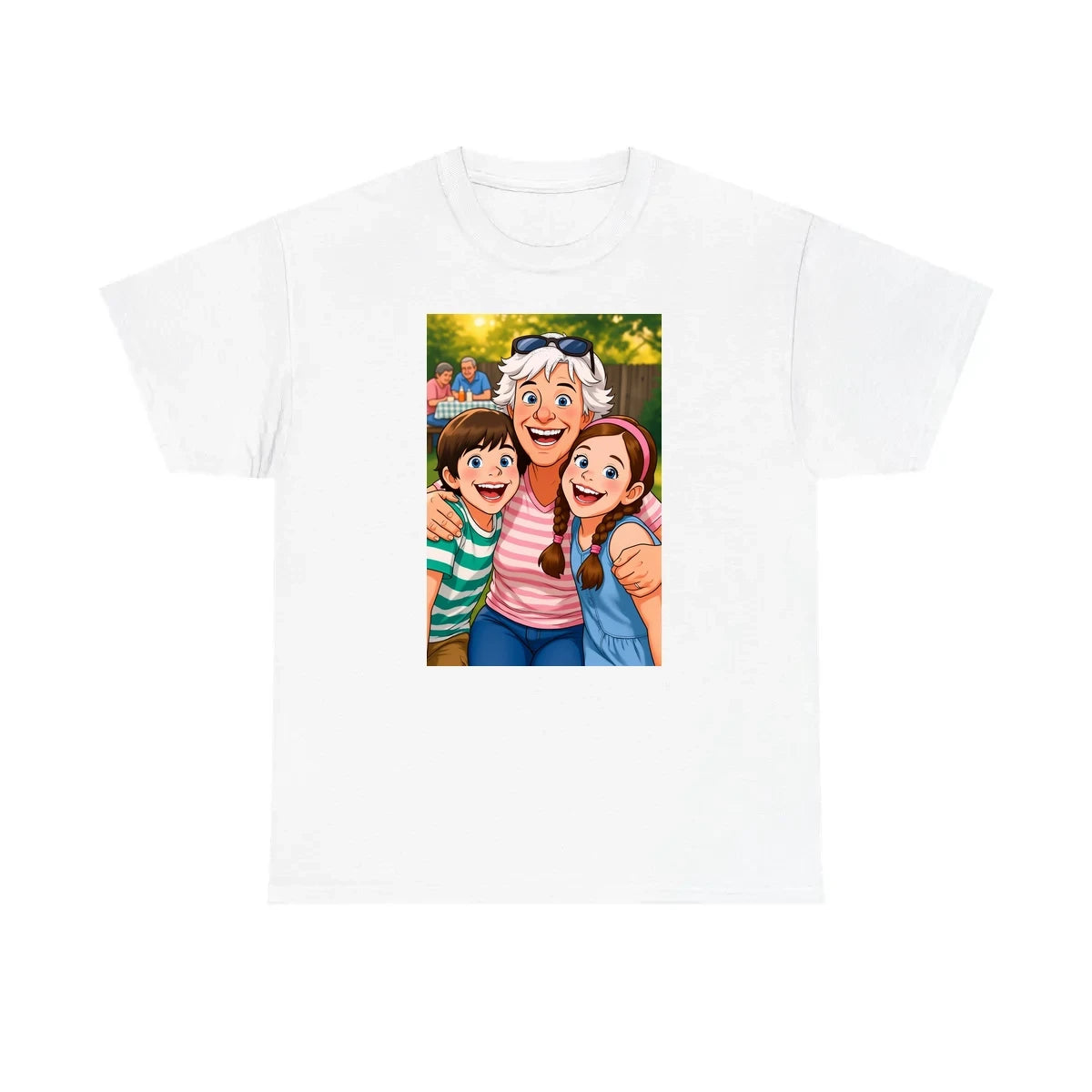 Custom Unisex T-Shirt with Your Design Ghibli-Style
