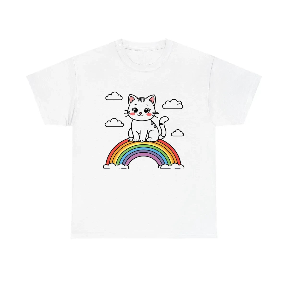 Custom Unisex T-Shirt Colorful Design with Fabric Markers
