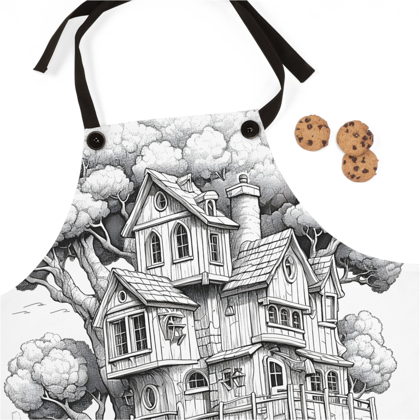 Apron Coloring Kit with 10 Fabric Markers - Treehouse