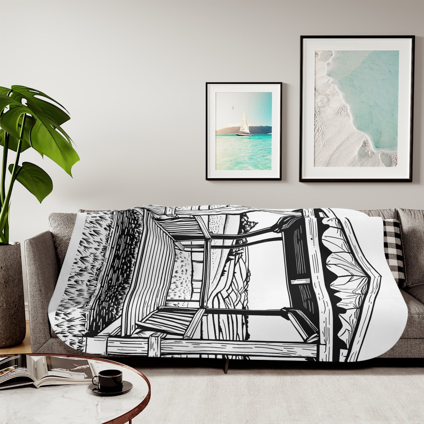 Blanket Coloring Kit with 10 Fabric Markers - Gazebo