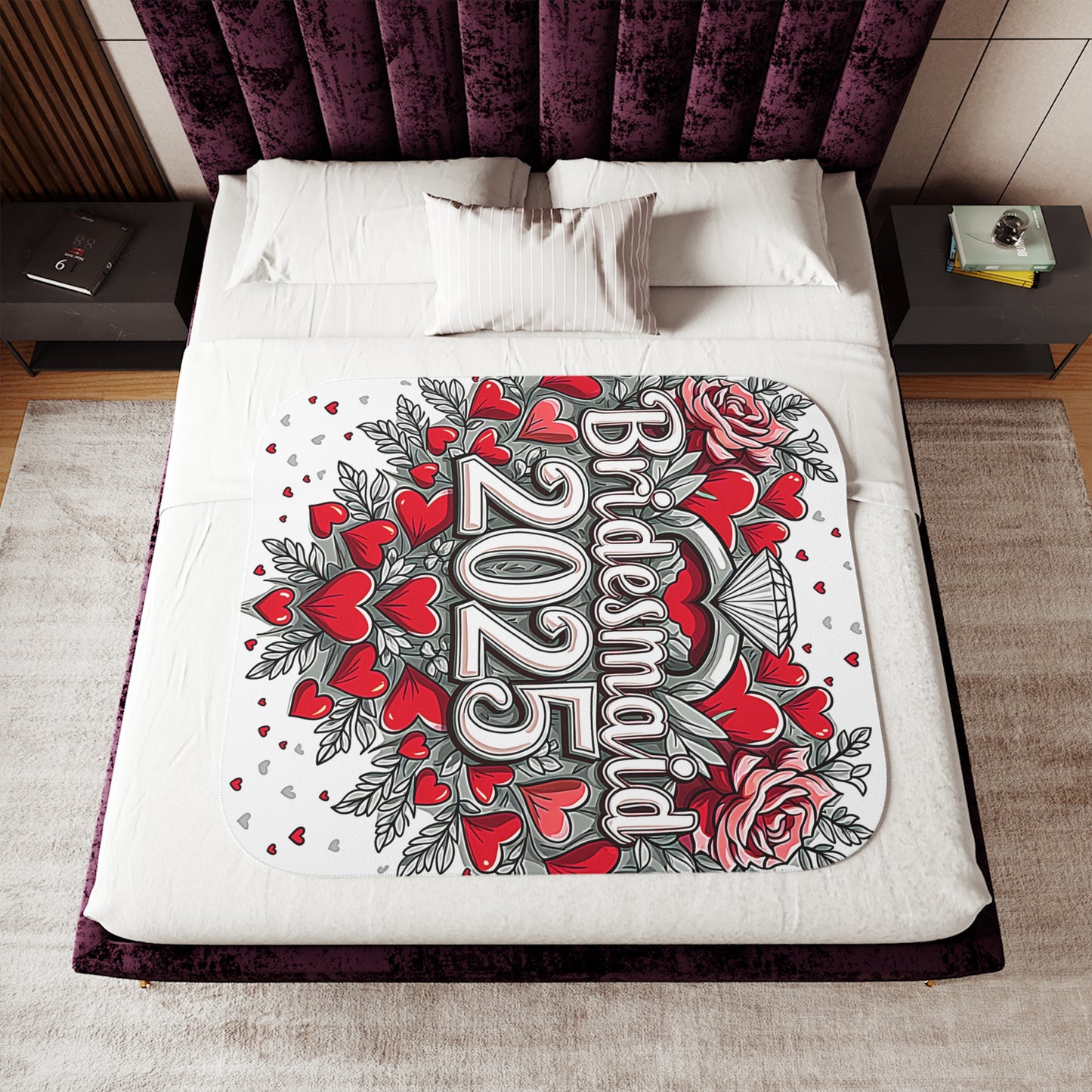 Blanket Colorful Graphic Design - Bridesmaid