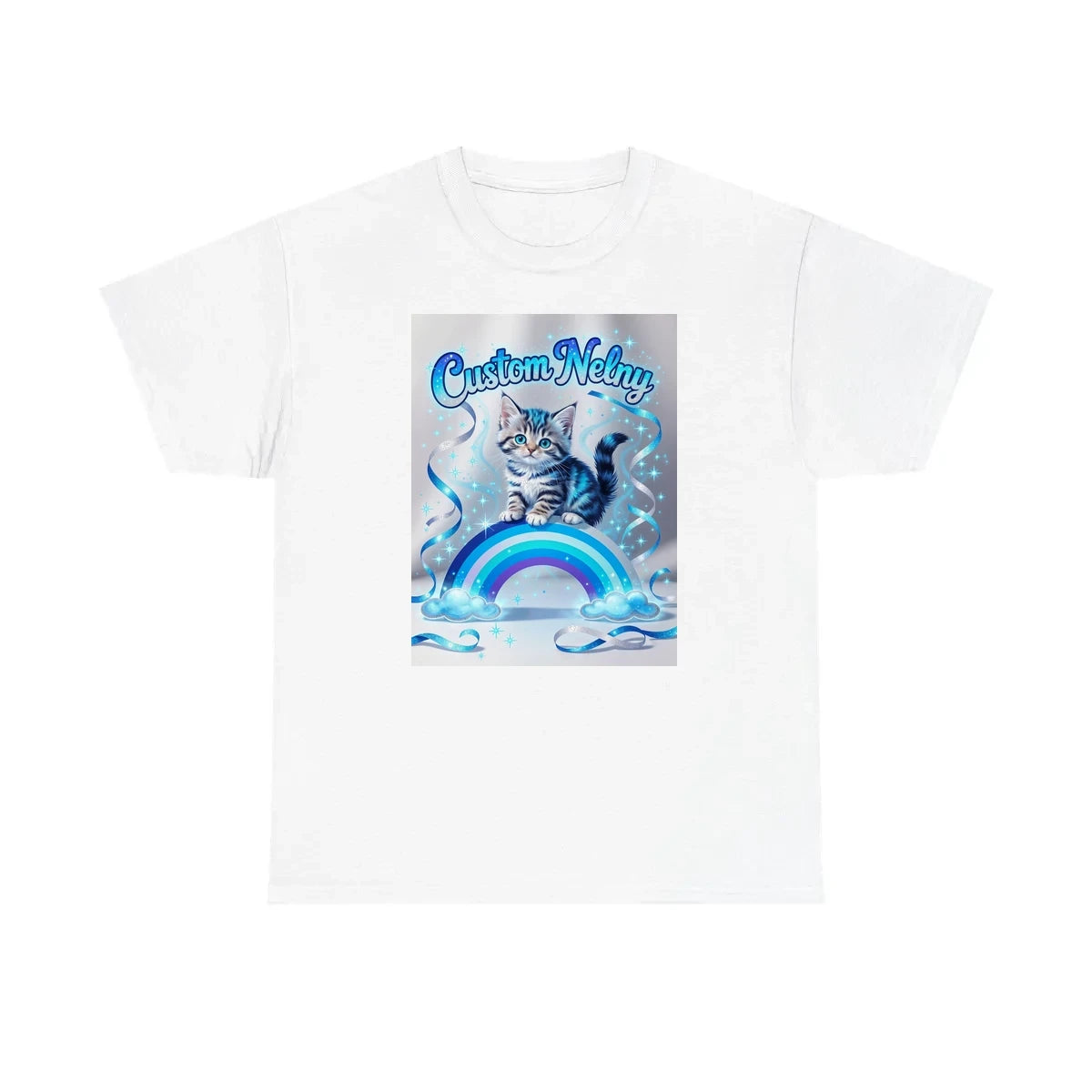 Custom Unisex T-Shirt Colorful Design with Fabric Markers