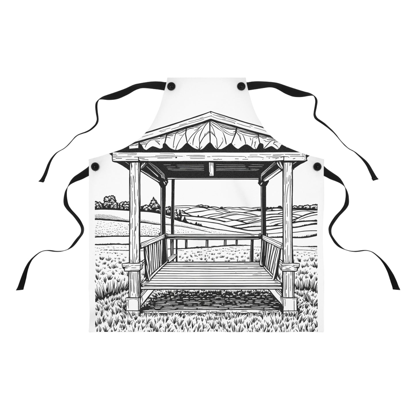 Apron Coloring Kit with 10 Fabric Markers - Gazebo