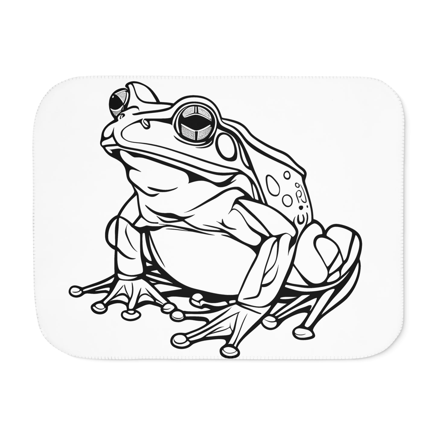 Blanket Coloring Kit with 10 Fabric Markers - Tree Frog