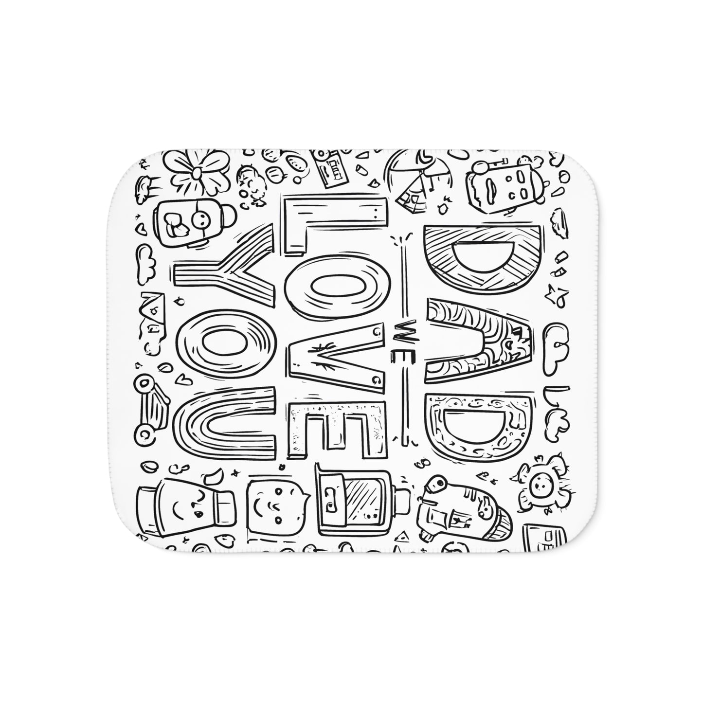 Blanket Coloring Kit with 10 Fabric Markers - Father's Day