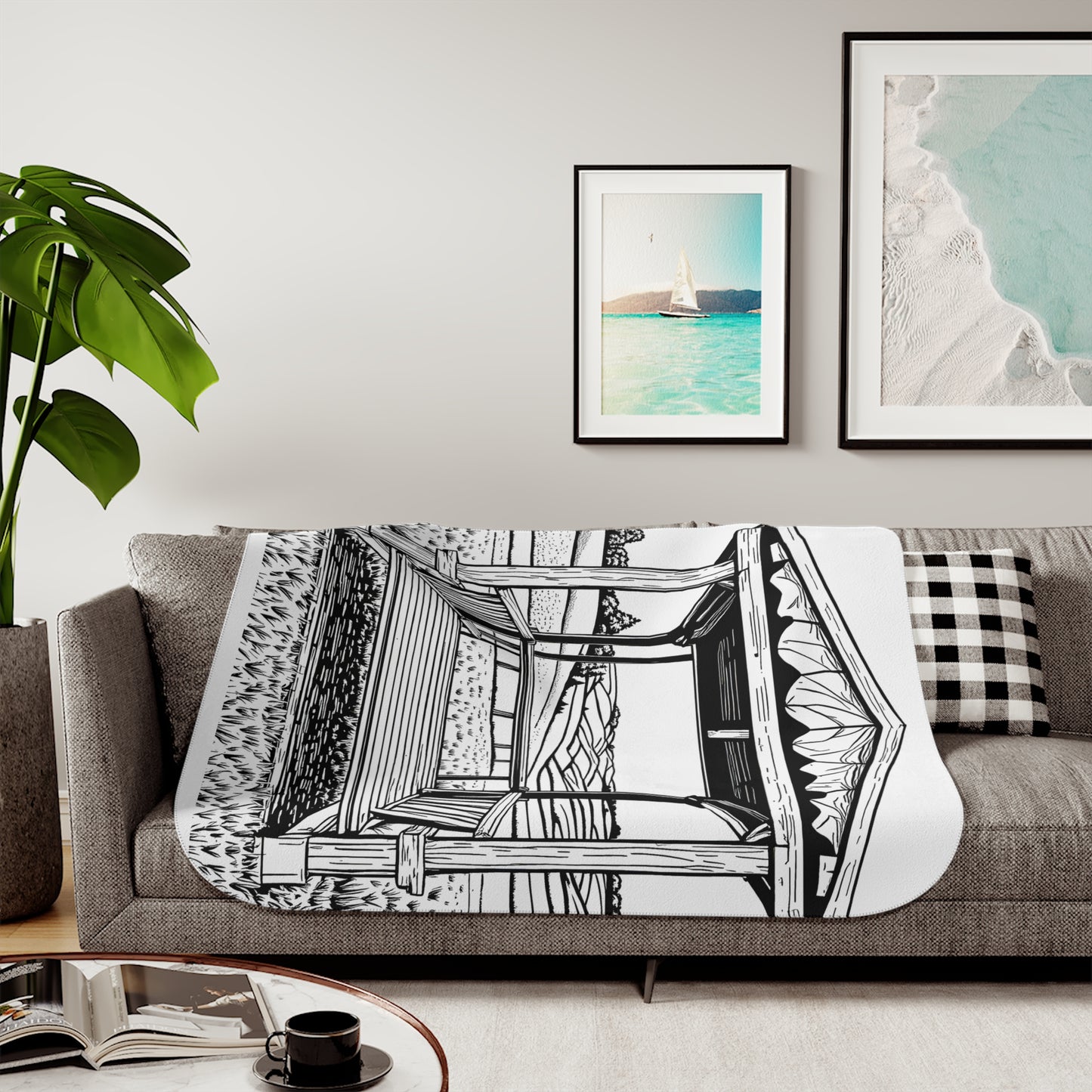 Blanket Coloring Kit with 10 Fabric Markers - Gazebo