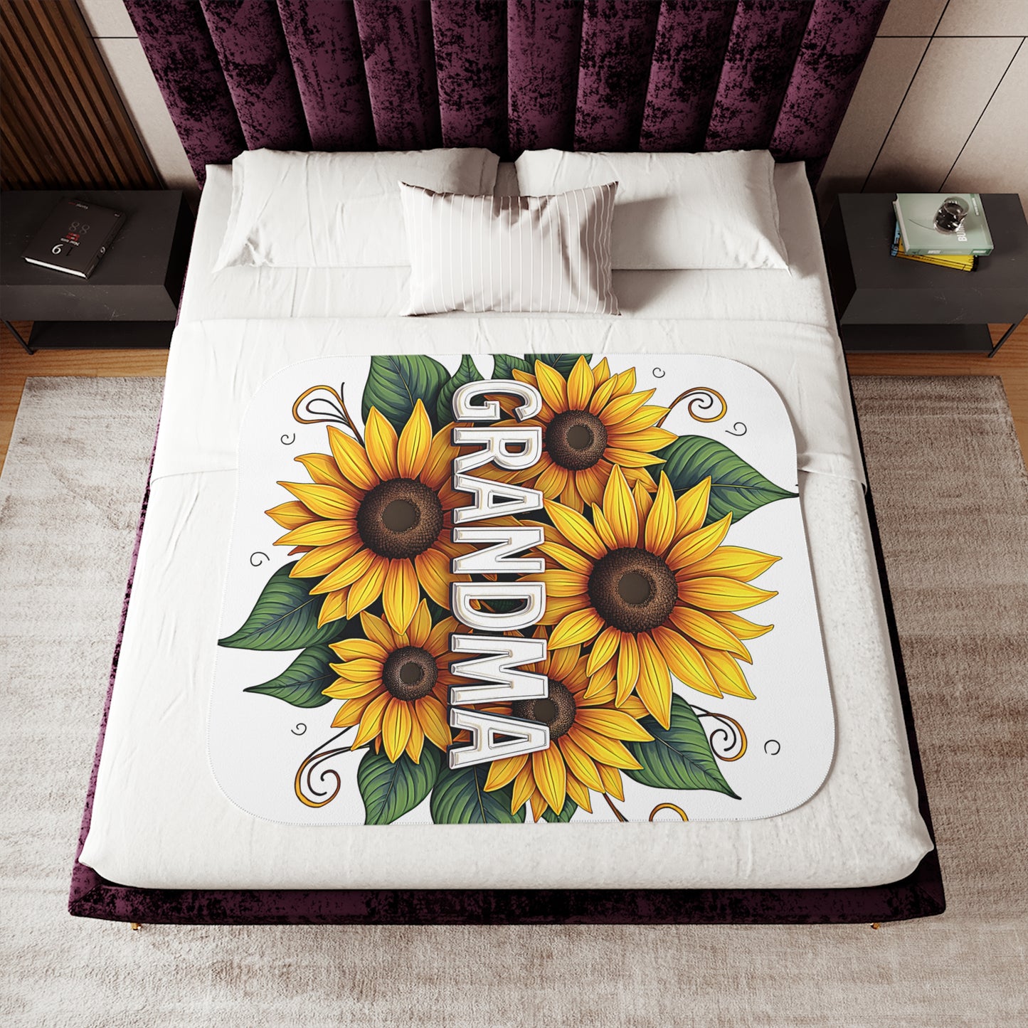 Blanket Colorful Graphic Design - Sunflower