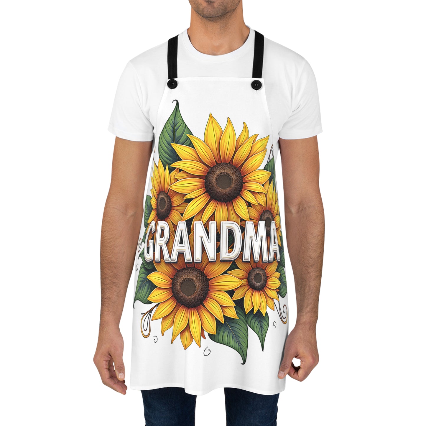 Apron Colorful Graphic Design - Sunflower