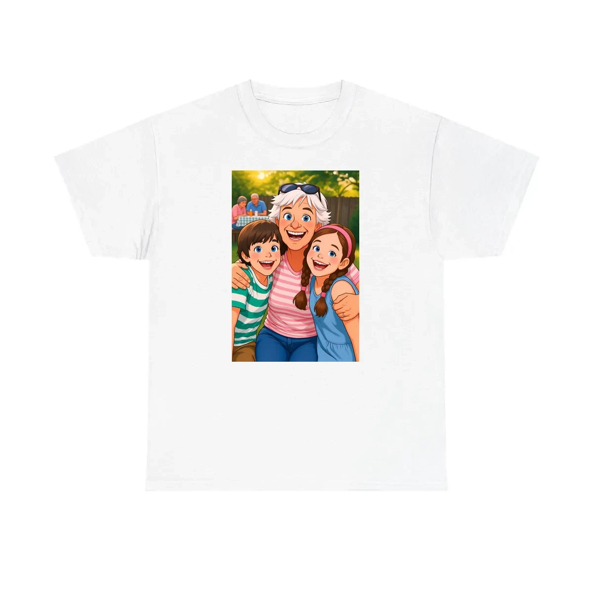 Custom Unisex T-Shirt with Your Design Ghibli-Style