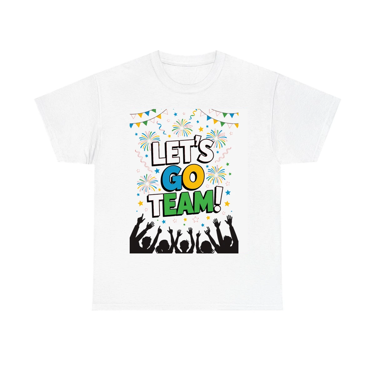 Custom Unisex T-Shirt Colorful Design