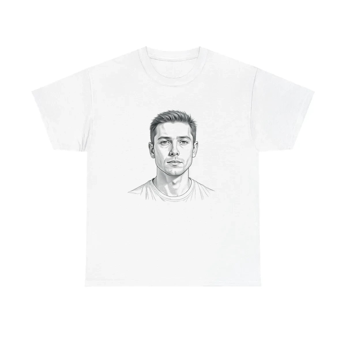 Custom Unisex T-Shirt with Your Design Coloring Page Kit with 10 Fabric Markers