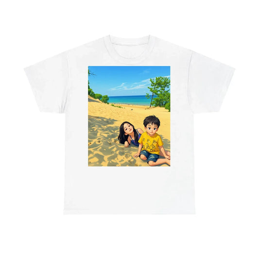 Custom Kids T-Shirt with Your Design Ghibli-Style