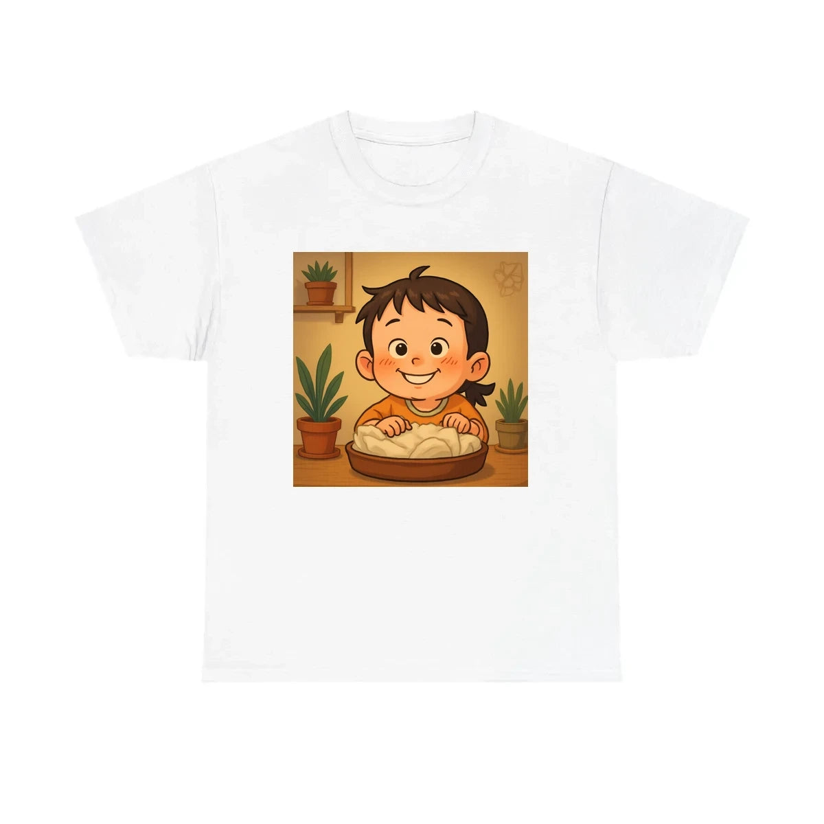 Custom Unisex T-Shirt with Your Design Ghibli-Style