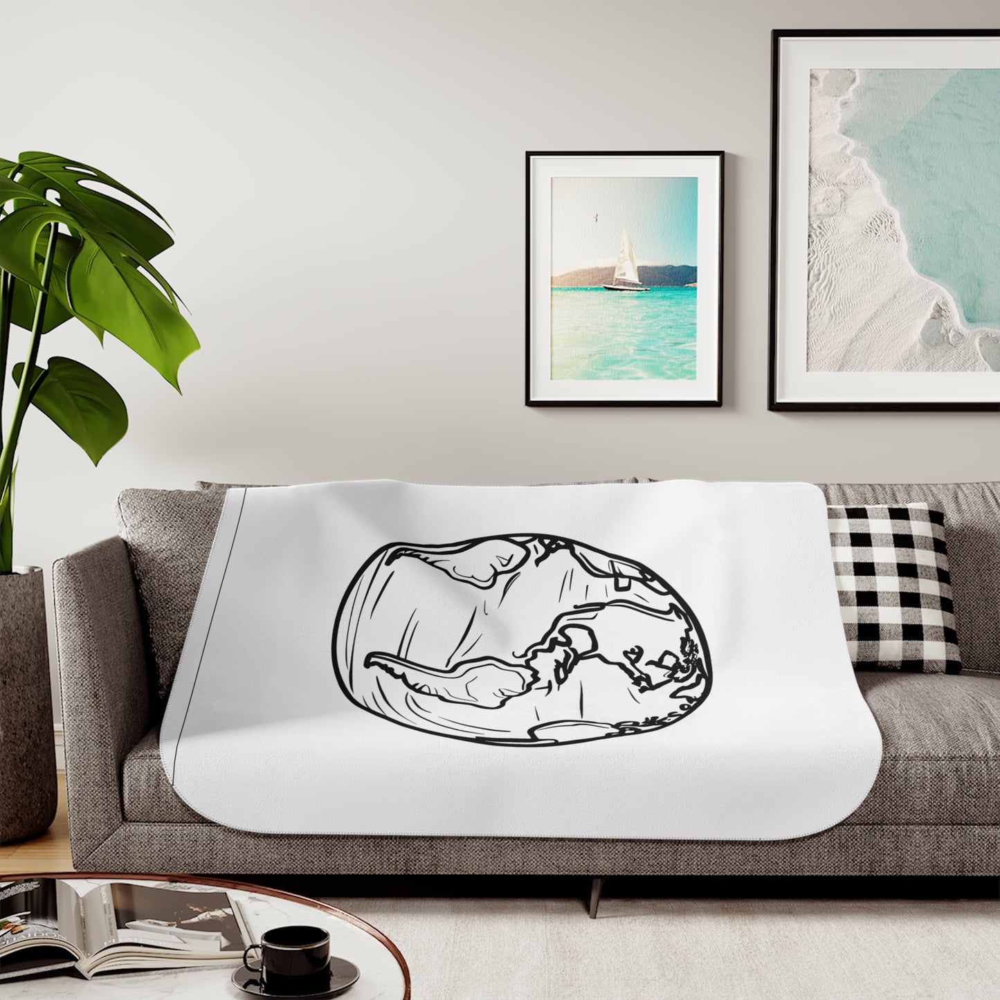 Blanket Coloring Kit with 10 Fabric Markers - Planet Earth