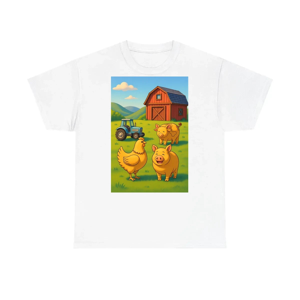 Custom Kids T-Shirt with Your Design Ghibli-Style